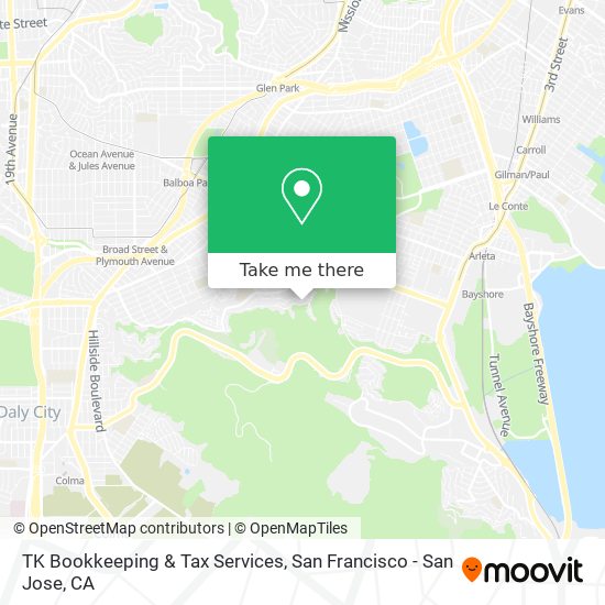 TK Bookkeeping & Tax Services map