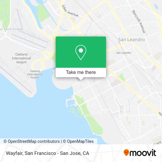 Wayfair map