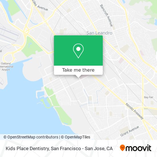 Kids Place Dentistry map