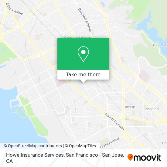 Howe Insurance Services map