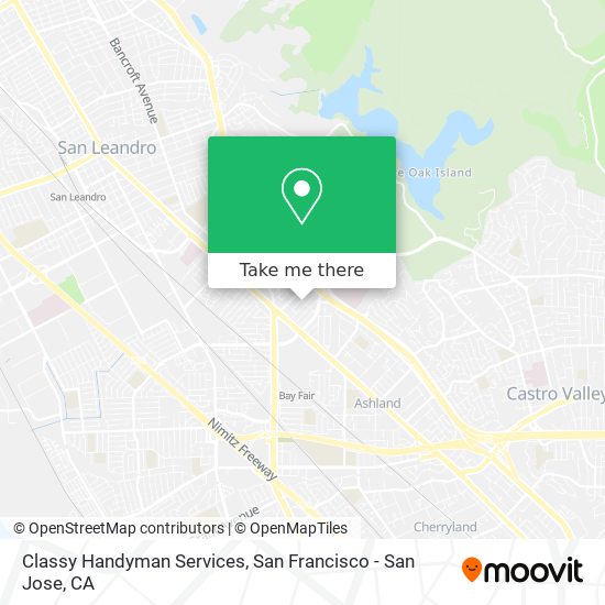 Classy Handyman Services map