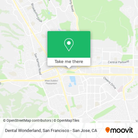 Dental Wonderland map