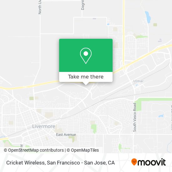 Cricket Wireless map