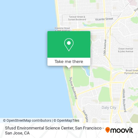 Sfusd Environmental Science Center map