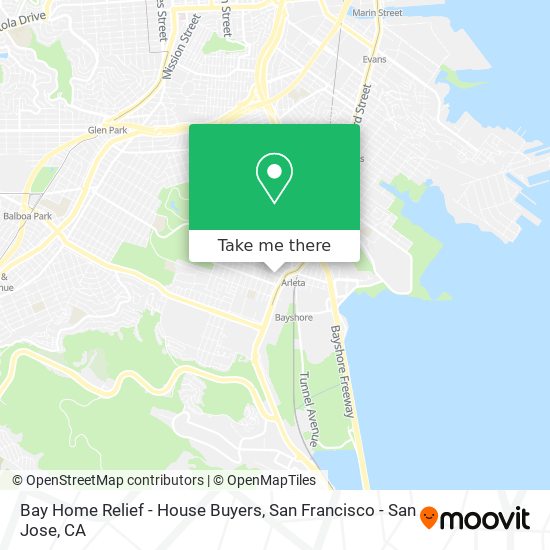 Mapa de Bay Home Relief - House Buyers