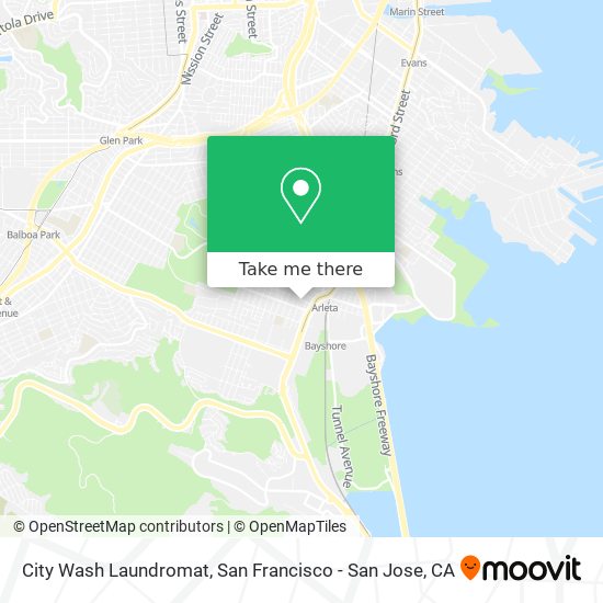 City Wash Laundromat map