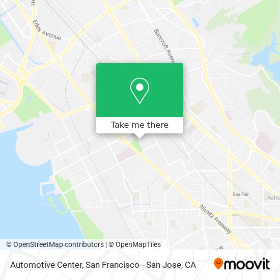 Mapa de Automotive Center