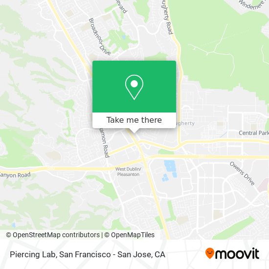 Piercing Lab map