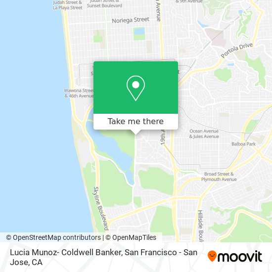 Lucia Munoz- Coldwell Banker map