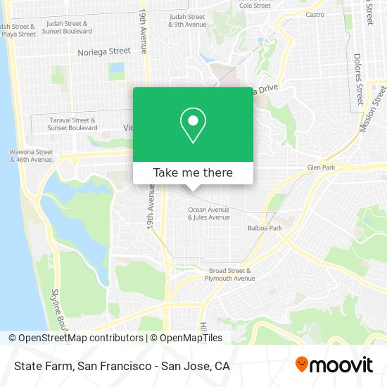 Mapa de State Farm