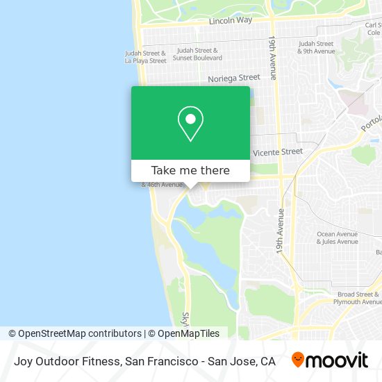 Joy Outdoor Fitness map