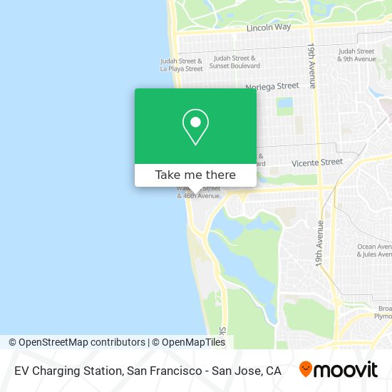 Mapa de EV Charging Station