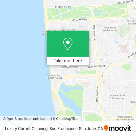 Luxury Carpet Cleaning map