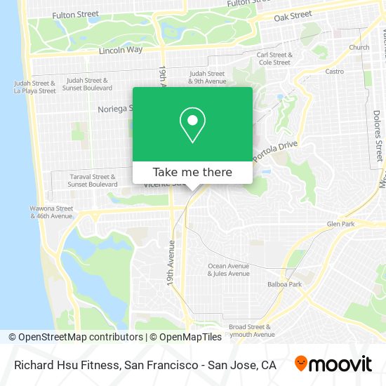 Richard Hsu Fitness map