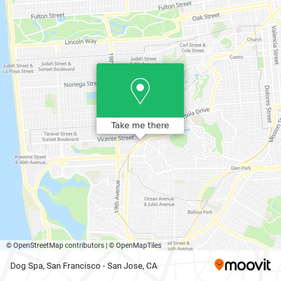 Mapa de Dog Spa