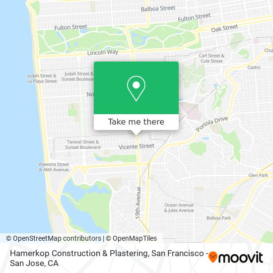 Hamerkop Construction & Plastering map