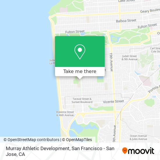 Murray Athletic Development map