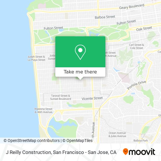 Mapa de J Reilly Construction