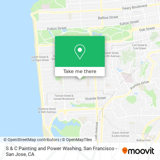 S & C Painting and Power Washing map