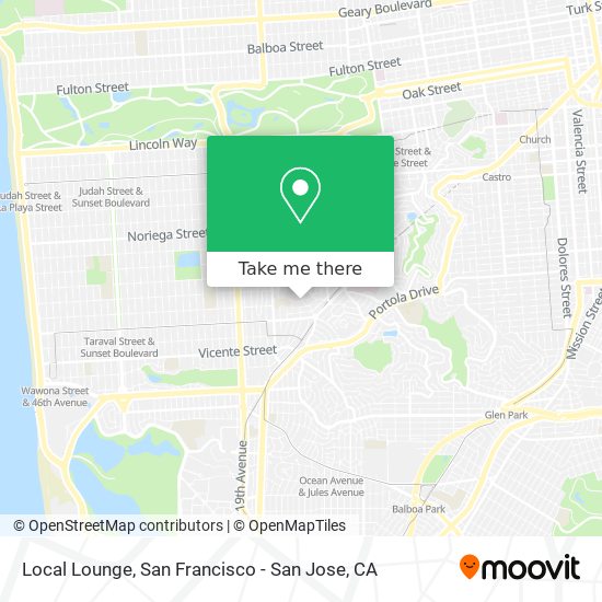 Mapa de Local Lounge