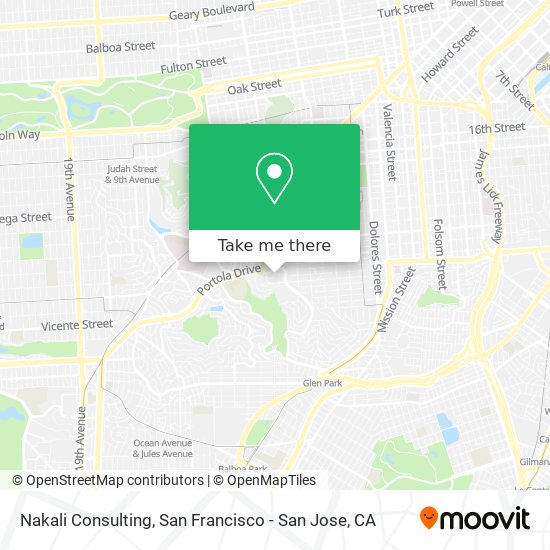 Nakali Consulting map