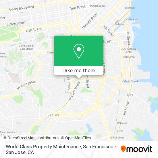 Mapa de World Class Property Maintenance