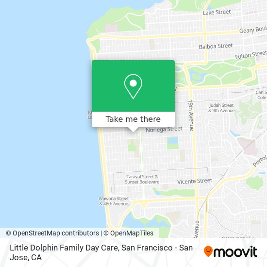 Little Dolphin Family Day Care map