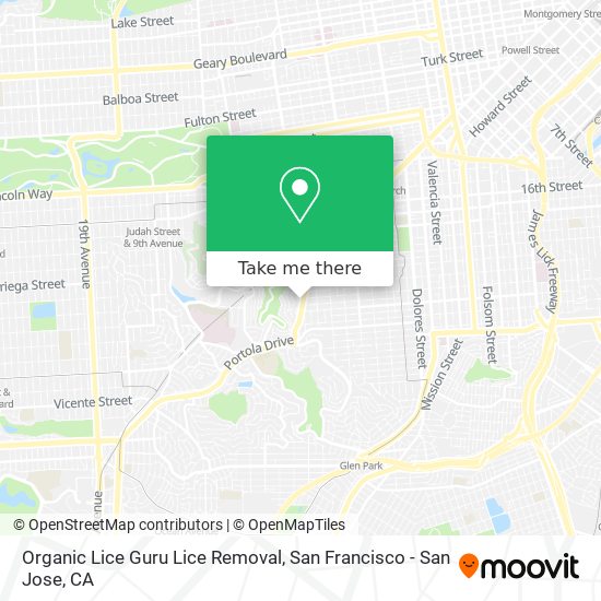 Mapa de Organic Lice Guru Lice Removal