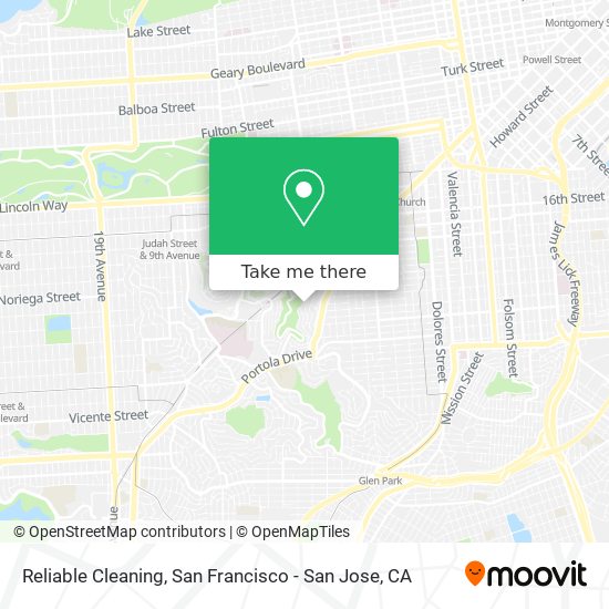 Mapa de Reliable Cleaning