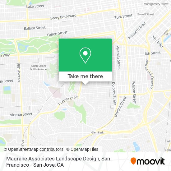 Mapa de Magrane Associates Landscape Design