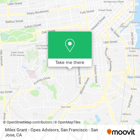 Miles Grant - Opes Advisors map