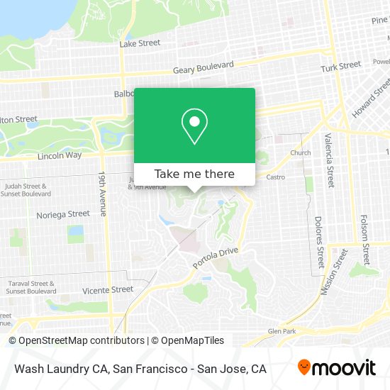 Mapa de Wash Laundry CA