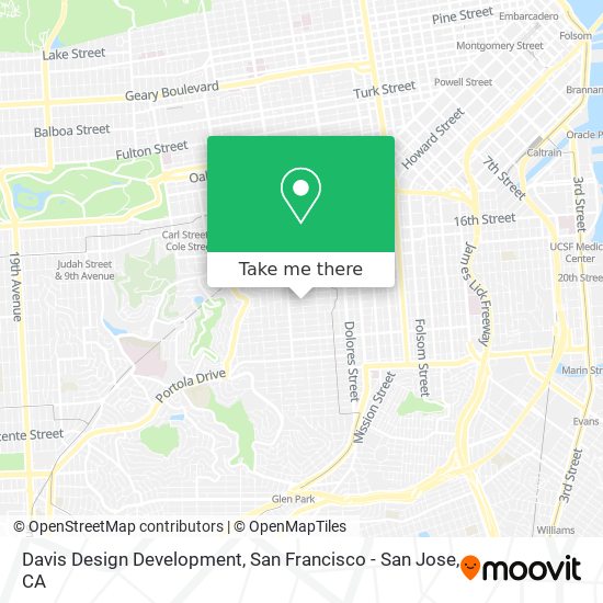 Mapa de Davis Design Development