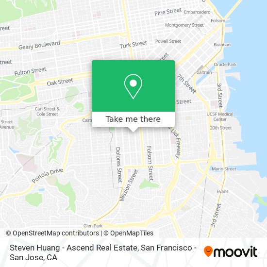 Steven Huang - Ascend Real Estate map