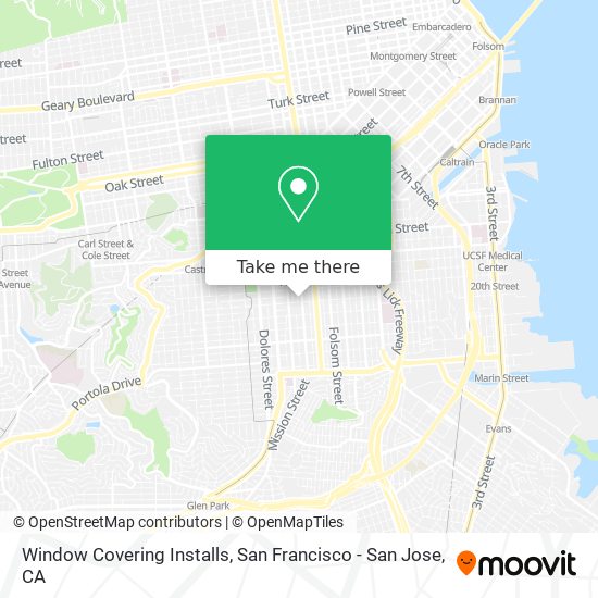 Window Covering Installs map