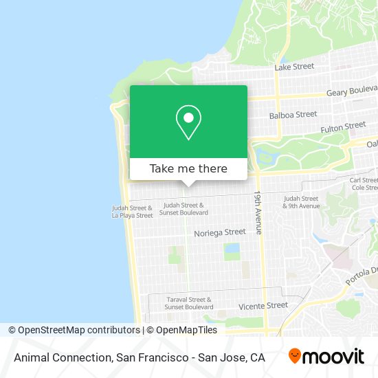 Animal Connection map