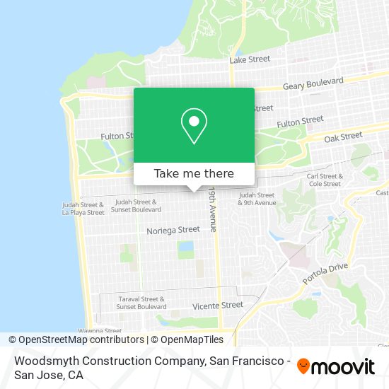 Mapa de Woodsmyth Construction Company