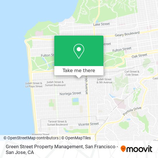 Green Street Property Management map