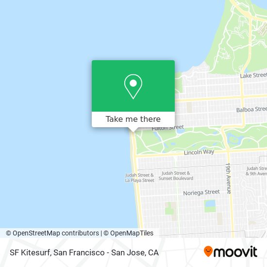 SF Kitesurf map