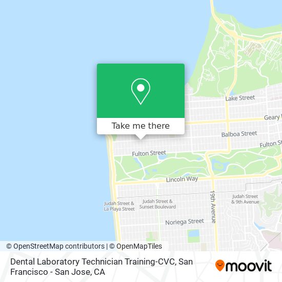 Mapa de Dental Laboratory Technician Training-CVC