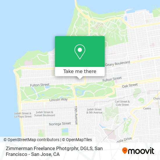 Mapa de Zimmerman Freelance Photgrphr, DGLS