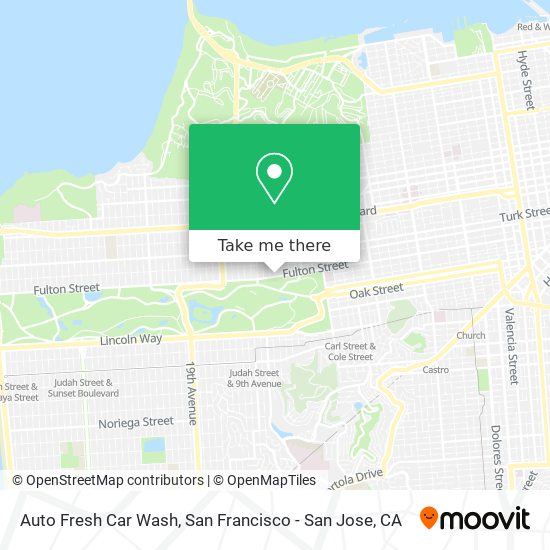 Auto Fresh Car Wash map