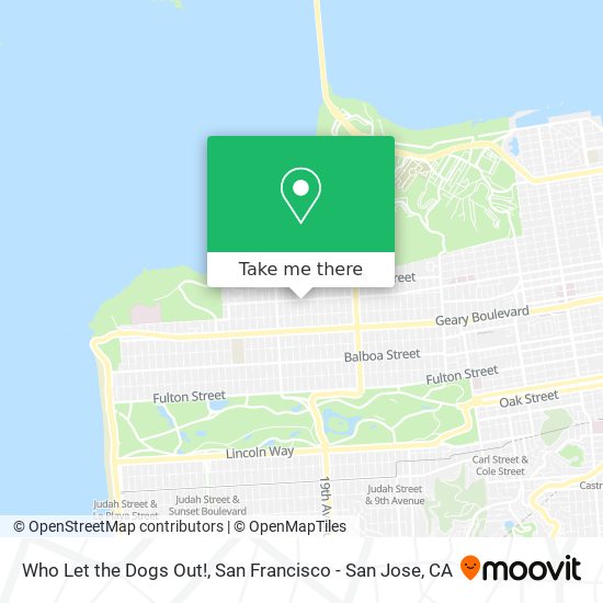 Who Let the Dogs Out! map