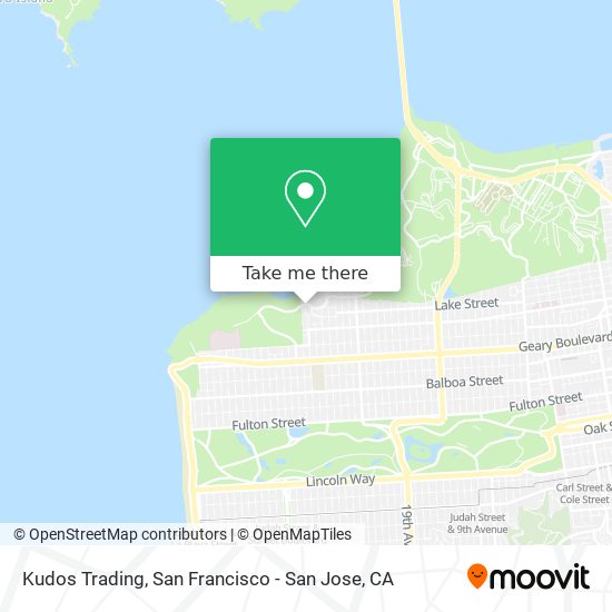 Kudos Trading map