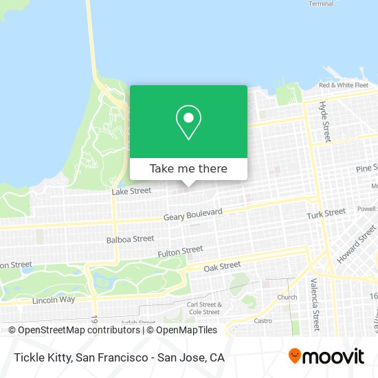 Tickle Kitty map