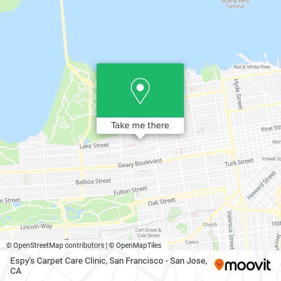 Espy's Carpet Care Clinic map