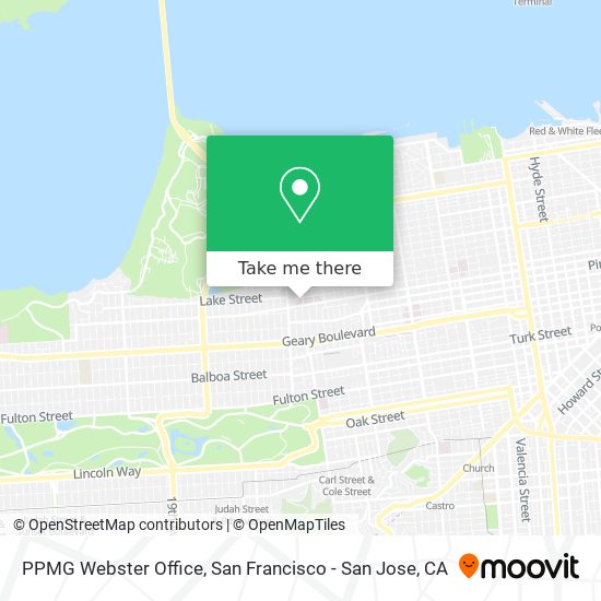 Mapa de PPMG Webster Office