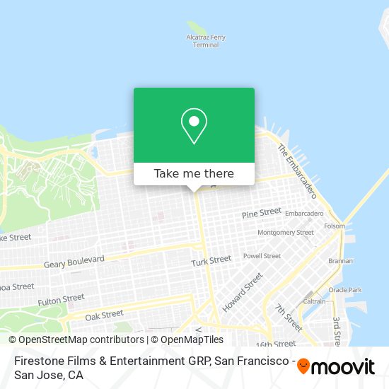 Firestone Films & Entertainment GRP map