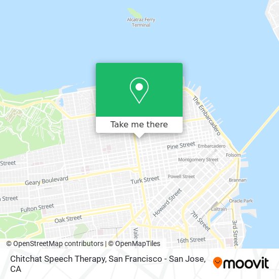 Chitchat Speech Therapy map