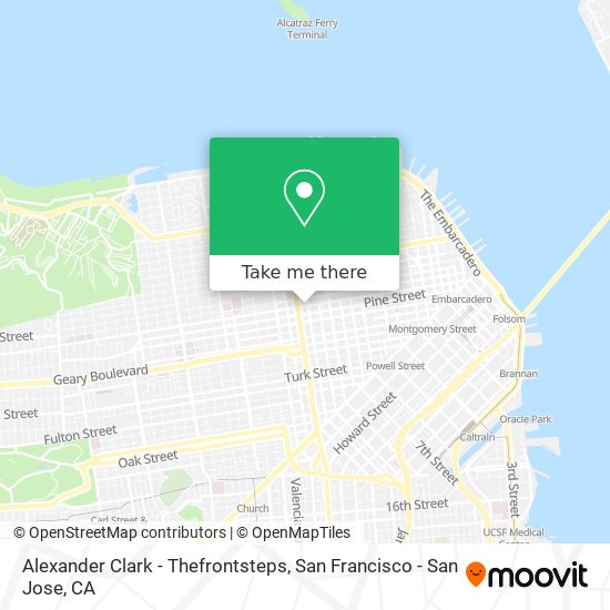 Alexander Clark - Thefrontsteps map